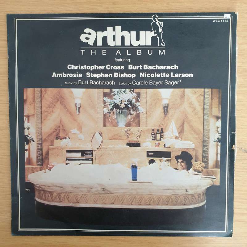Arthur  - Original Soundtrack Album (Christopher Cross/ Ambrosia)  - Vinyl LP Record - Very-Good+...