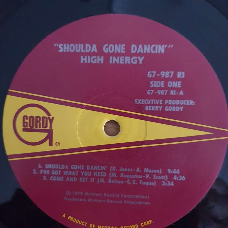 High Inergy  Shoulda Gone Dancin' - Vinyl LP Record (VG+)