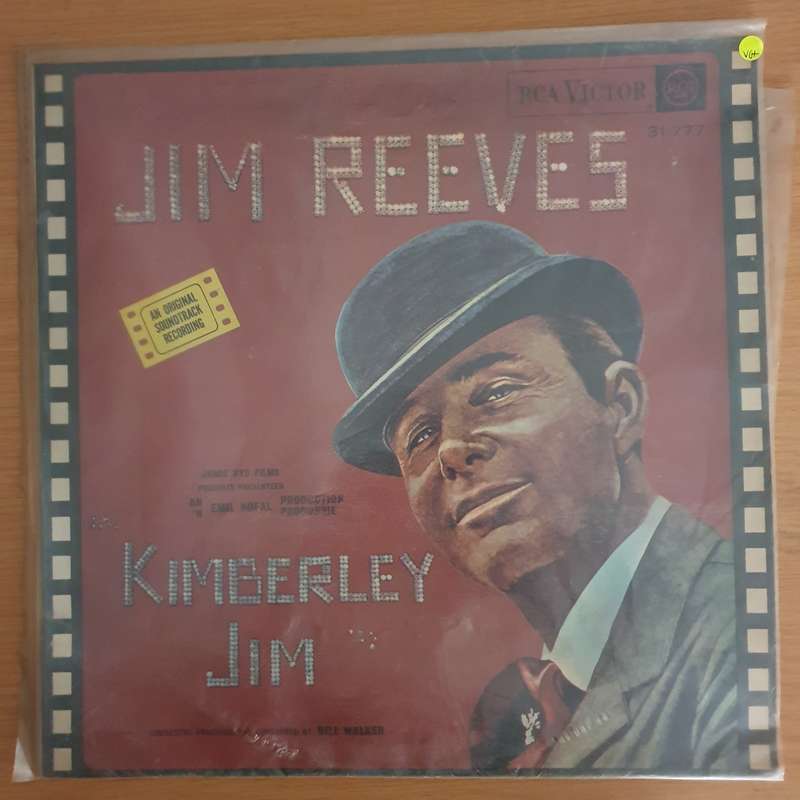 Kimberley Jim - Original Soundtrack Recording - Jim Reeves  Vinyl LP Record (VG+)