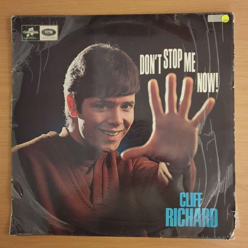 Cliff Richard  Don't Stop Me Now! - Vinyl LP Record (VG+)