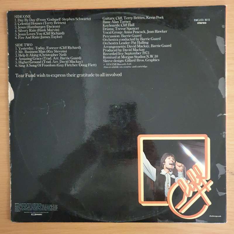 Cliff Richard  Help It Along - Vinyl LP Record (VG+)