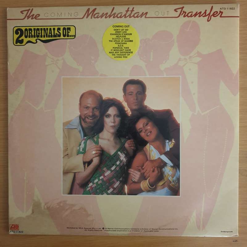 The Manhattan Transfer - The Manhattan Transfer/Coming Out - 2 Originals of .. - Double Vinyl LP ...