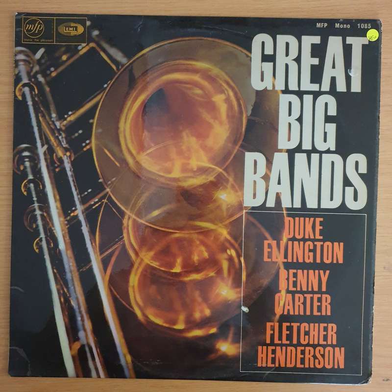 Great Big Bands - Ellington, Henderson, Carter - Vinyl LP Record (VG+)