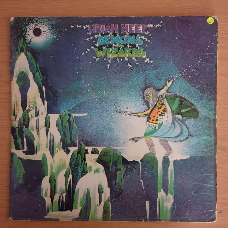 Uriah Heep - Demons and Wizards  - Vinyl LP Record (VG)