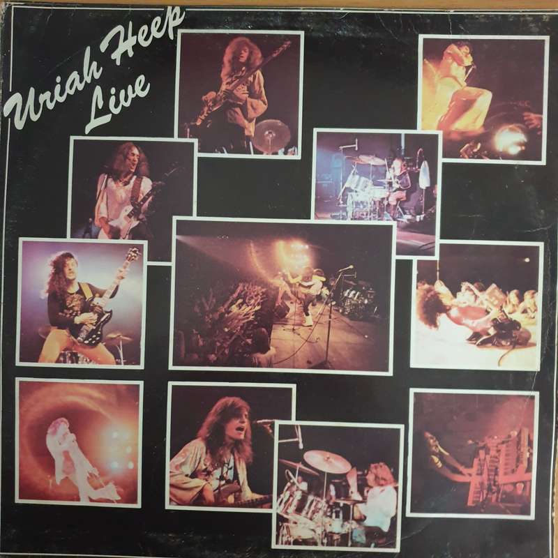 Uriah Heep  Uriah Heep Live - Vinyl LP Record  (G)