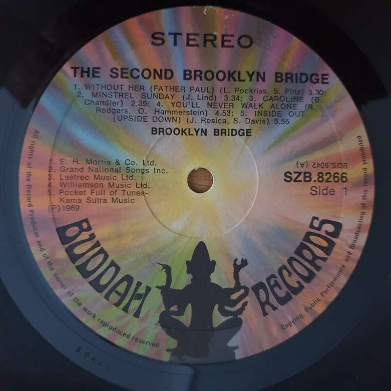 The Brooklyn Bridge  The Second Brooklyn Bridge - Vinyl LP Record (VG+)