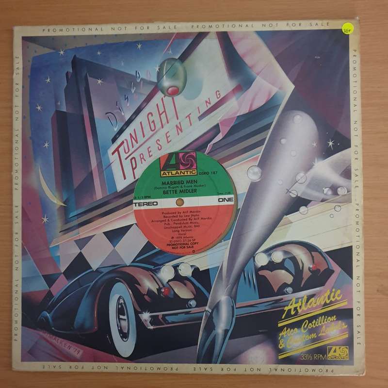 Bette Midler  Married Men - Vinyl LP Record (VG+)