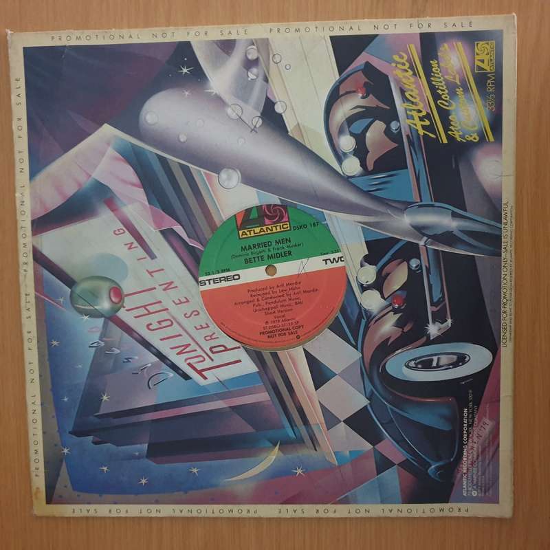 Bette Midler  Married Men - Vinyl LP Record (VG+)