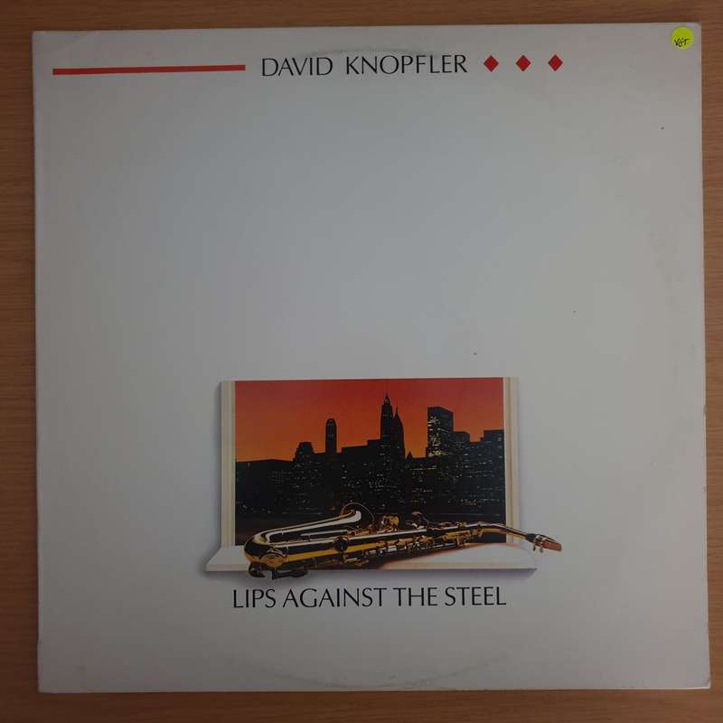 David Knopfler  Lips Against The Steel - Vinyl LP Record (VG+)