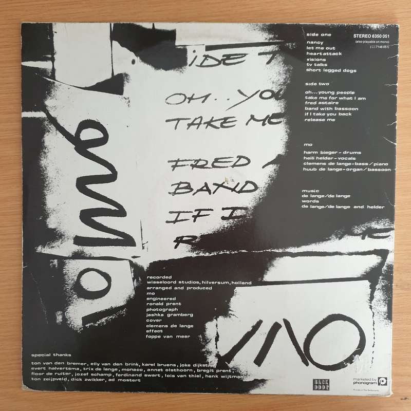 Mo  Mo (Netherlands)  - Vinyl LP Record (VG+)