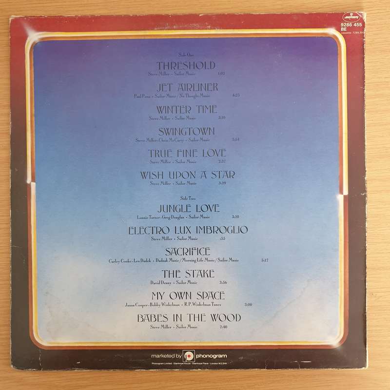 Steve Miller Band  Book Of Dreams (UK)  - Vinyl LP Record (VG+)