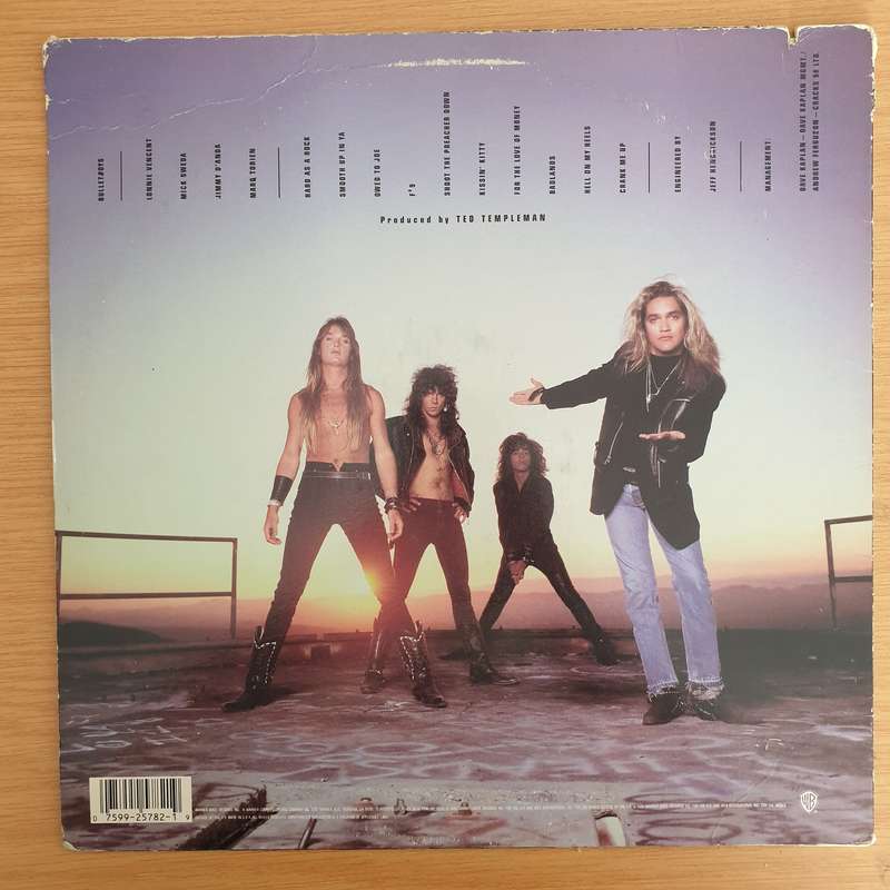 BulletBoys  BulletBoys (US)  - Vinyl LP Record (VG+)