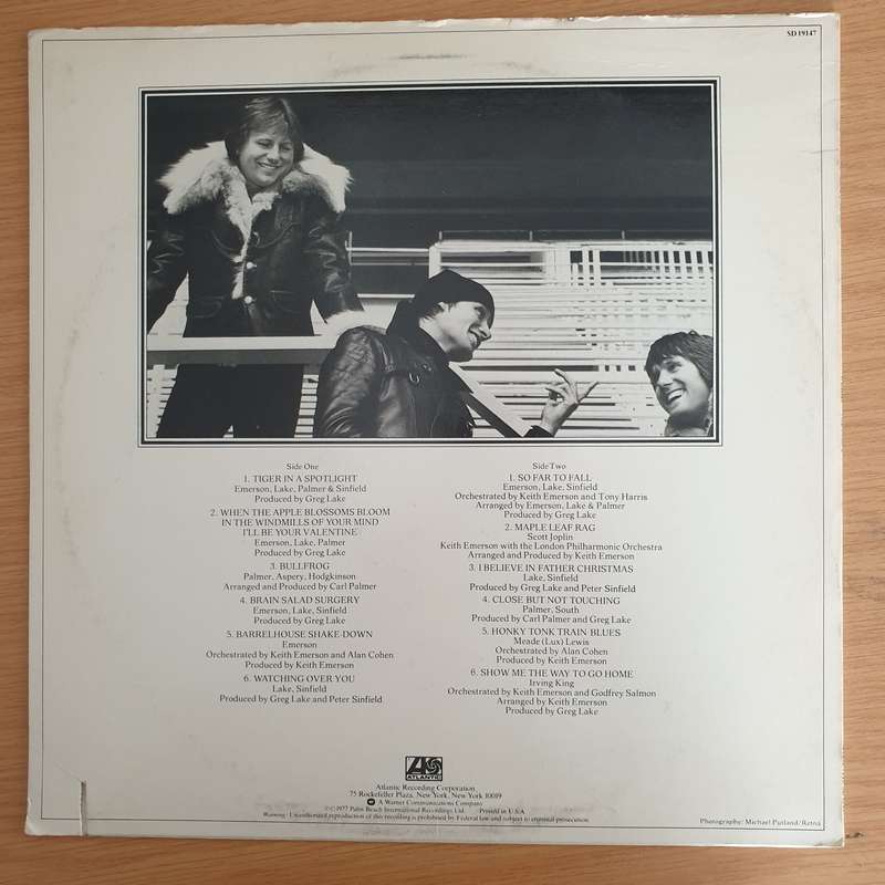 Emerson, Lake & Palmer  Works Vol.2 (USA) - Vinyl LP Record - Very-Good+ Quality (VG+) (verygo...