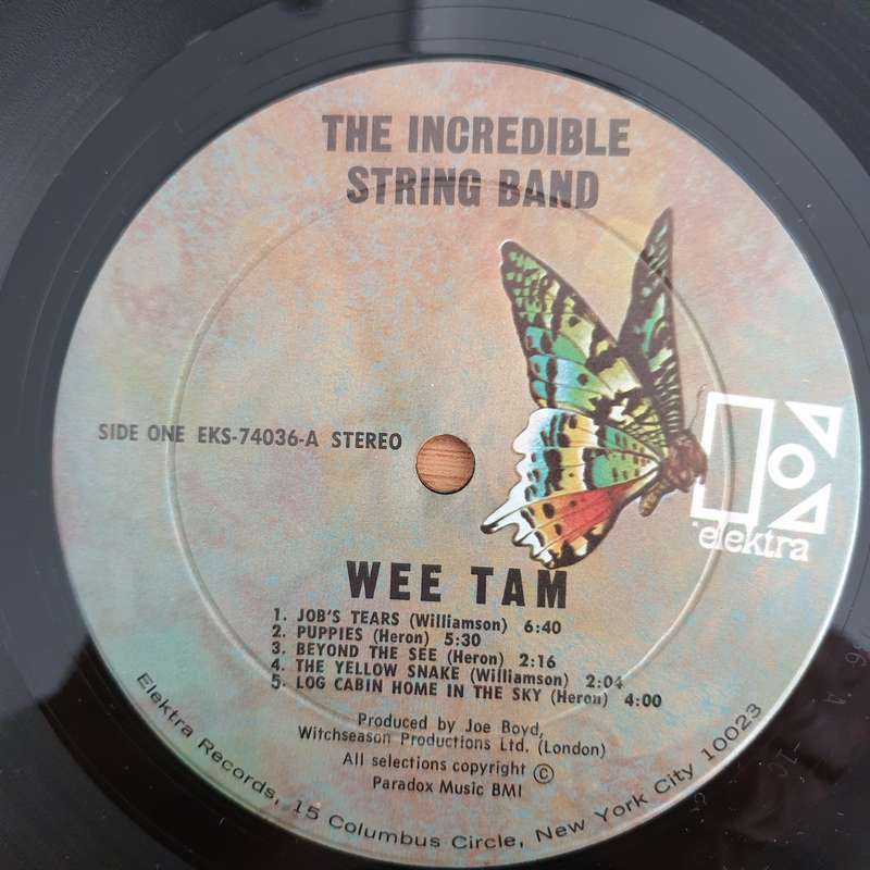 The Incredible String Band  Wee Tam - Vinyl LP Record (VG+)
