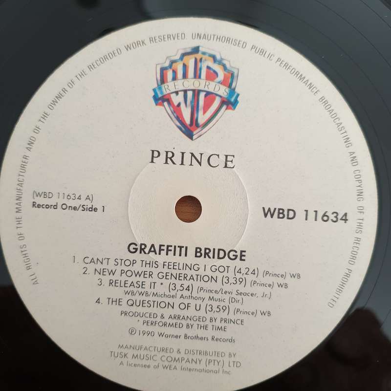 Prince  Graffiti Bridge - Double Vinyl LP Record (VG+)