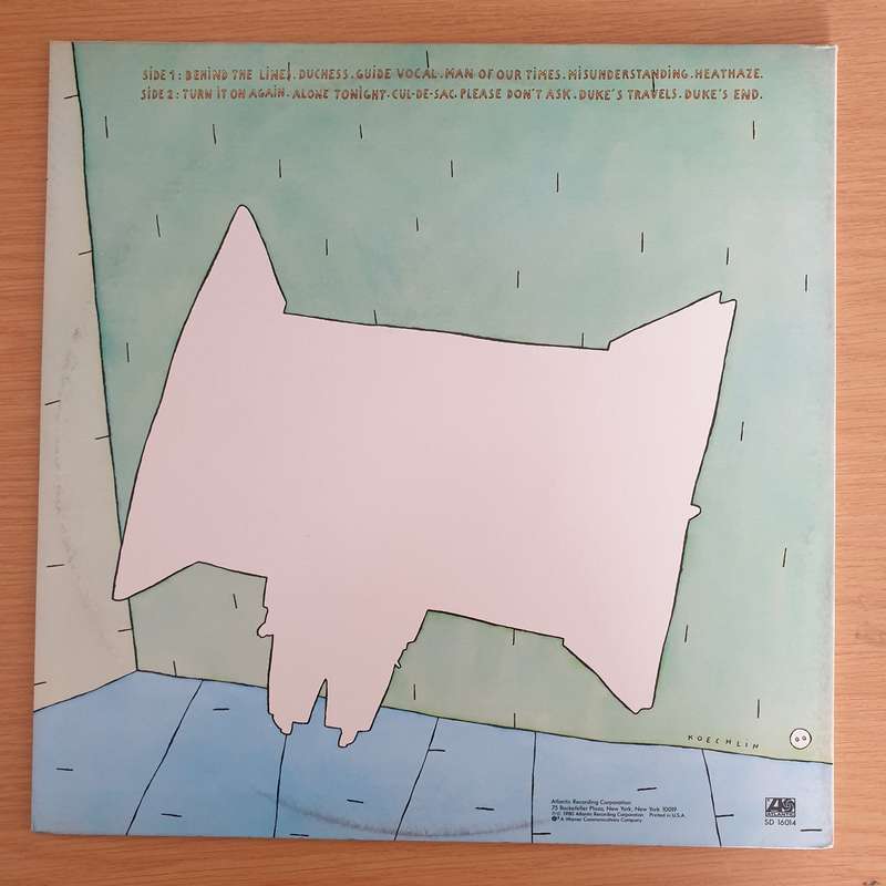 Genesis - Duke (USA) - Vinyl LP Record (VG+)