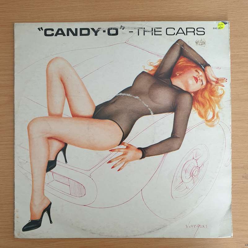 The Cars  Candy-O - Vinyl LP Record  - Opened  - Very-Good+ Quality (VG+)