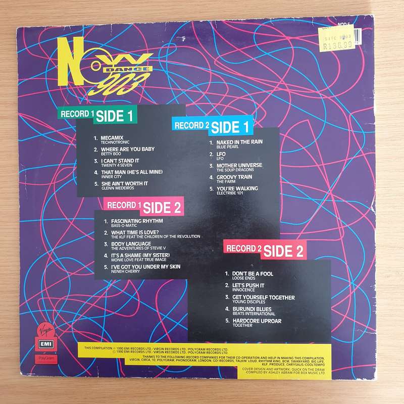 Now Dance 903 - The 12" Mixes  - Double Vinyl LP Record  (VG-)