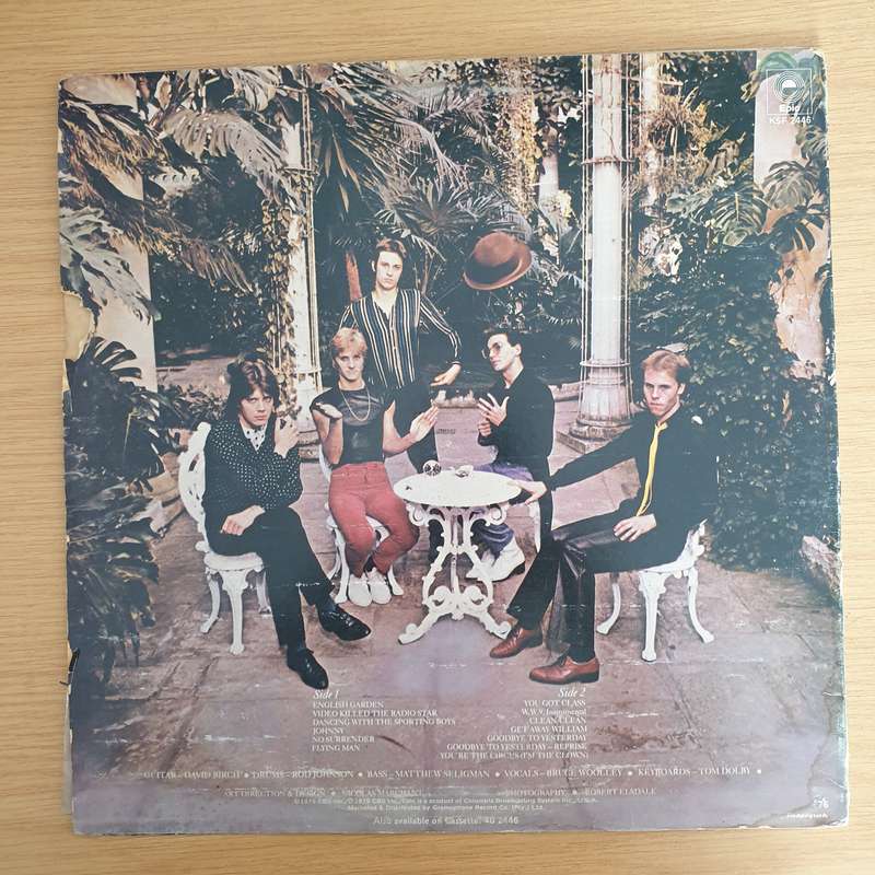 Bruce Woolley And The Camera Club  English Garden  Vinyl LP Record (VG+)