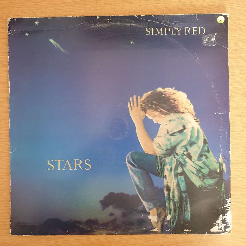 Simply Red  Stars  Vinyl LP Record (VG+)