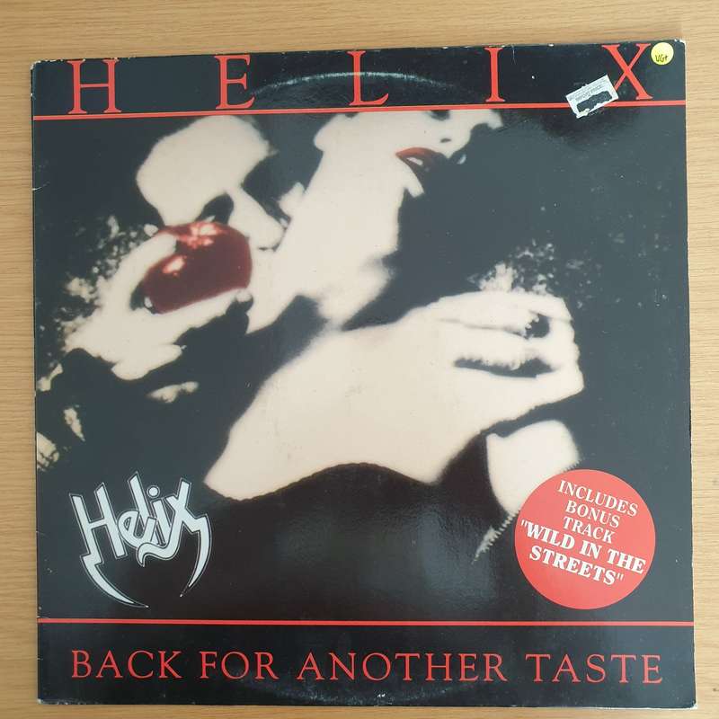 Helix  Back For Another Taste   Vinyl LP Record (VG+)