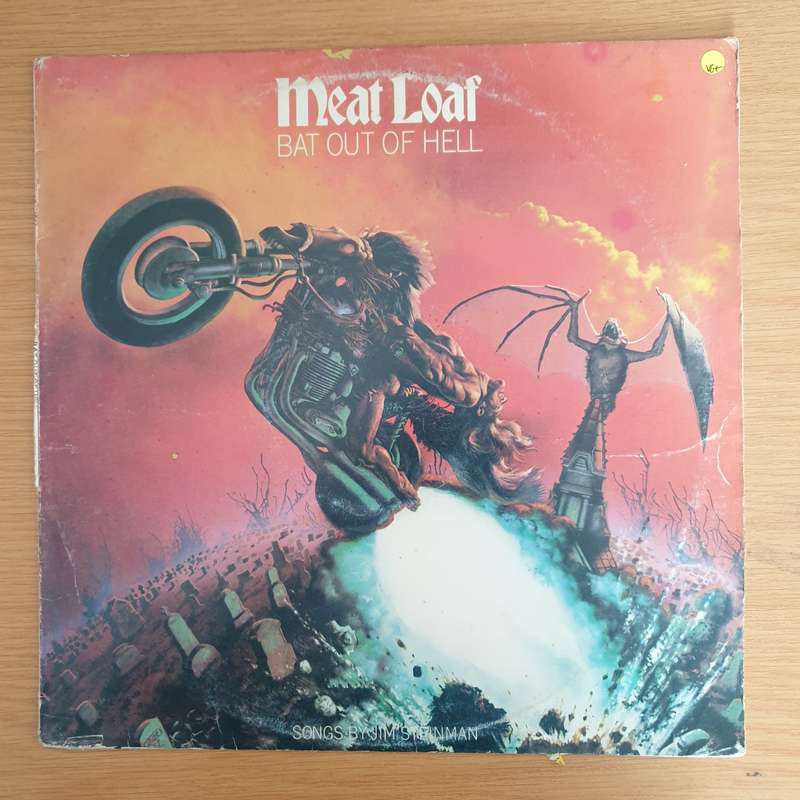 Meat Loaf  Bat Out Of Hell   Vinyl LP Record (VG+)