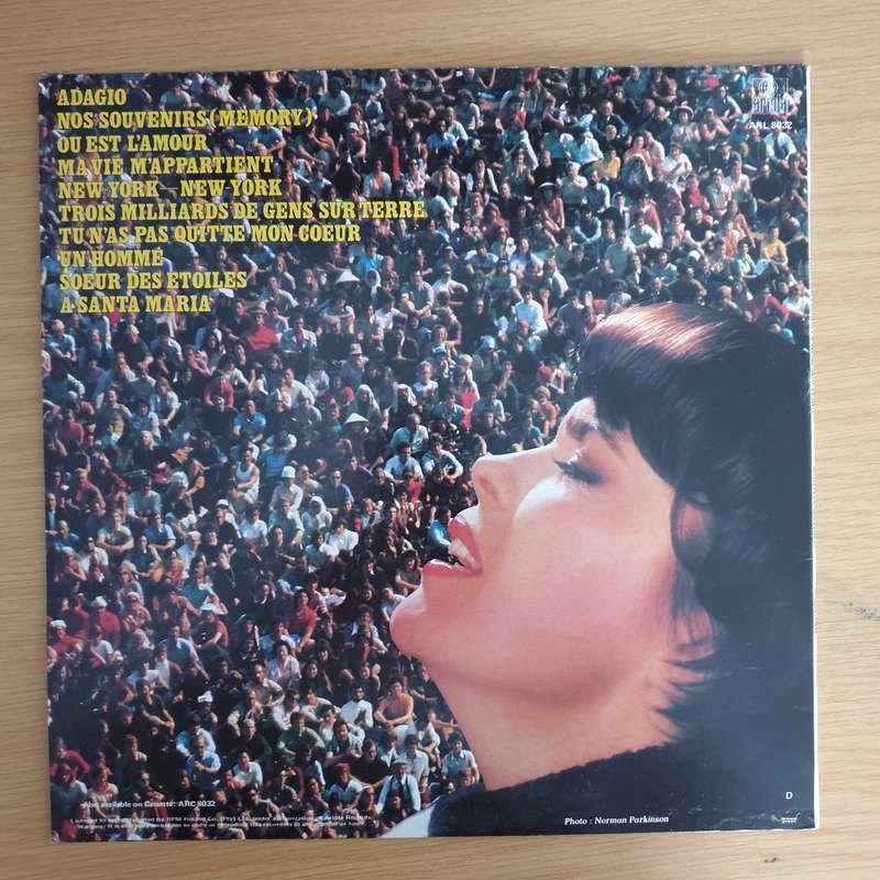 Mireille Mathieu  Trois Milliards De Gens Sur Terre  Vinyl LP Record (VG+)