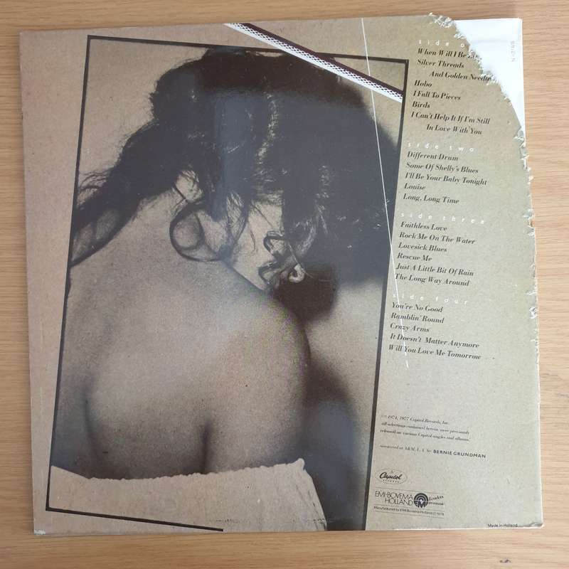 Linda Ronstadt  A Retrospective  Double Vinyl LP Record (VG+)