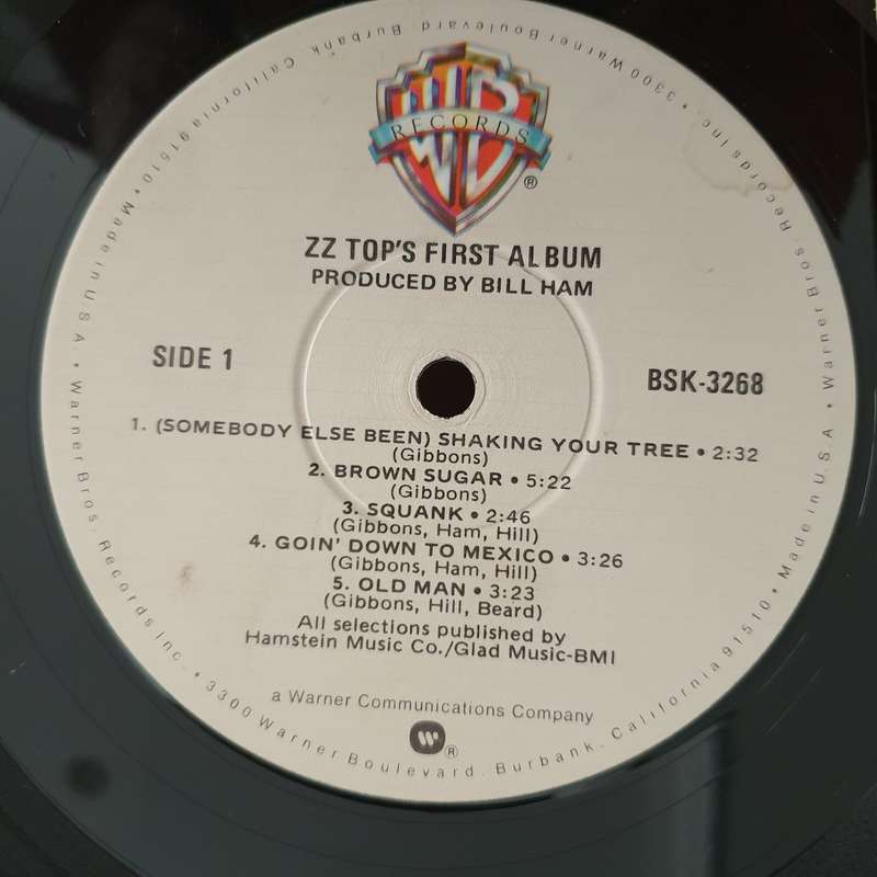 ZZ Top  First Album (US) - Vinyl LP Record (VG+)