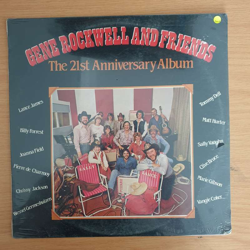 Gene Rockwell and Friends - The 21st Anniversary Album -  Vinyl LP Record - Sealed