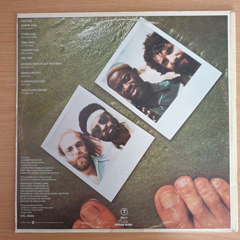 Sea Level  Sea Level - Vinyl LP Record (VG+)