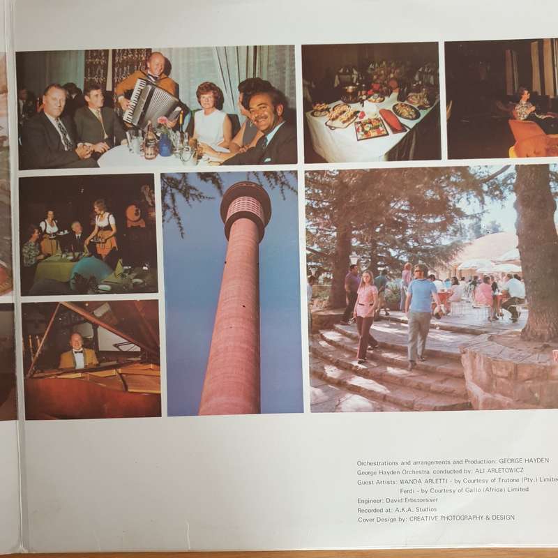 Heinrich's Restuarant - J.G Strydom Tower - Zoo Lake - Ali Arletowicz - Vinyl LP Record  (VG+)