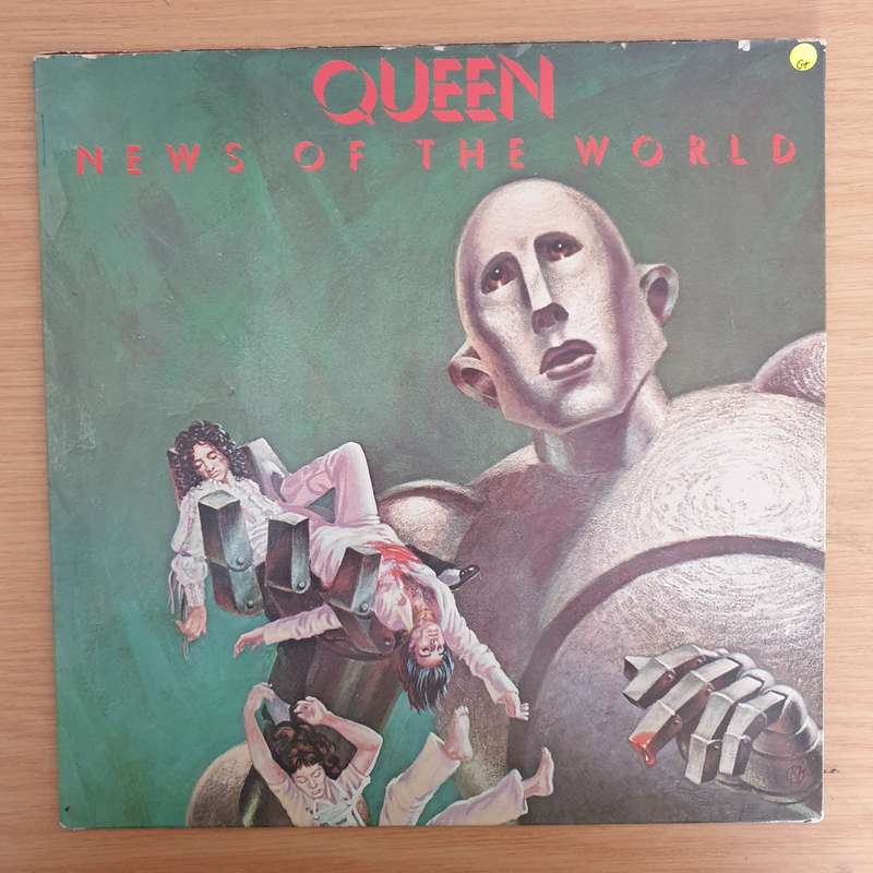 Queen  News Of The World  Vinyl LP Record  (G+)