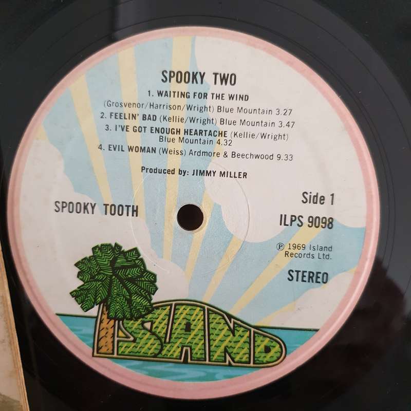 Spooky Tooth  Spooky Two - Vinyl LP Record (VG)