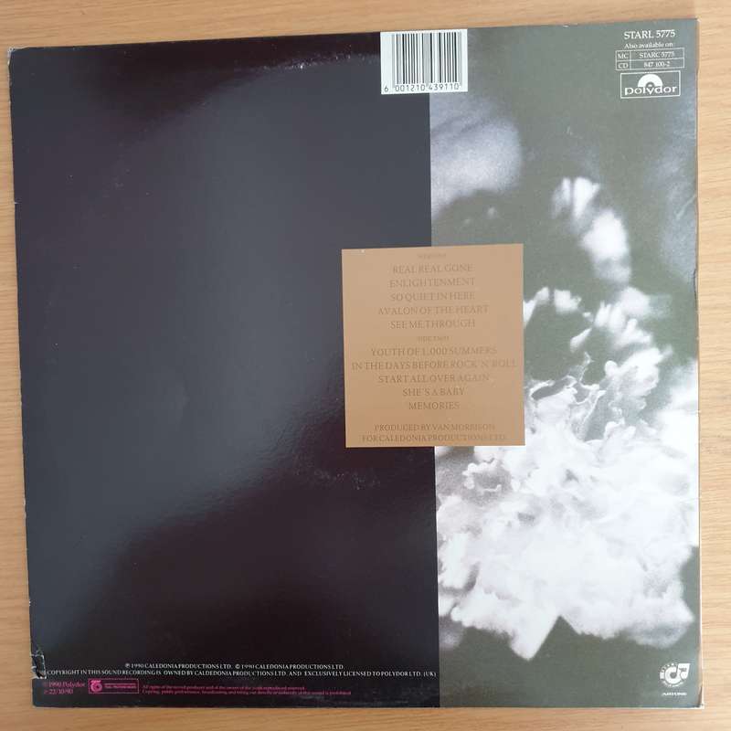 Van Morrison  Enlightenment - Vinyl LP Record (VG)