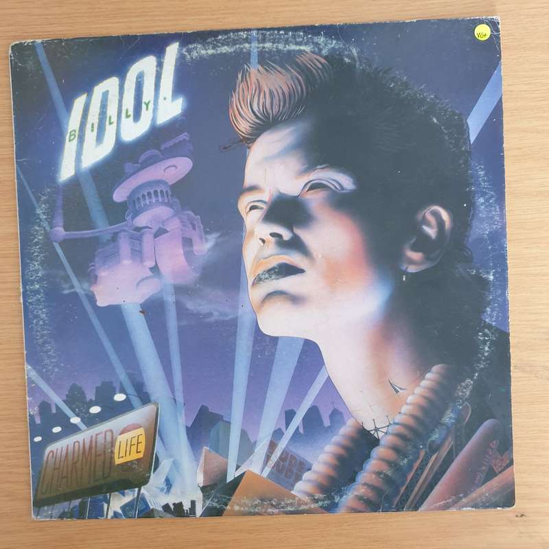 Billy Idol - Charmed Life - Vinyl LP Record - Very-Good+ Quality (VG+)