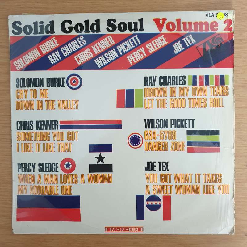 Solid Gold Soul Volume 2 - Vinyl LP Record (VG+)