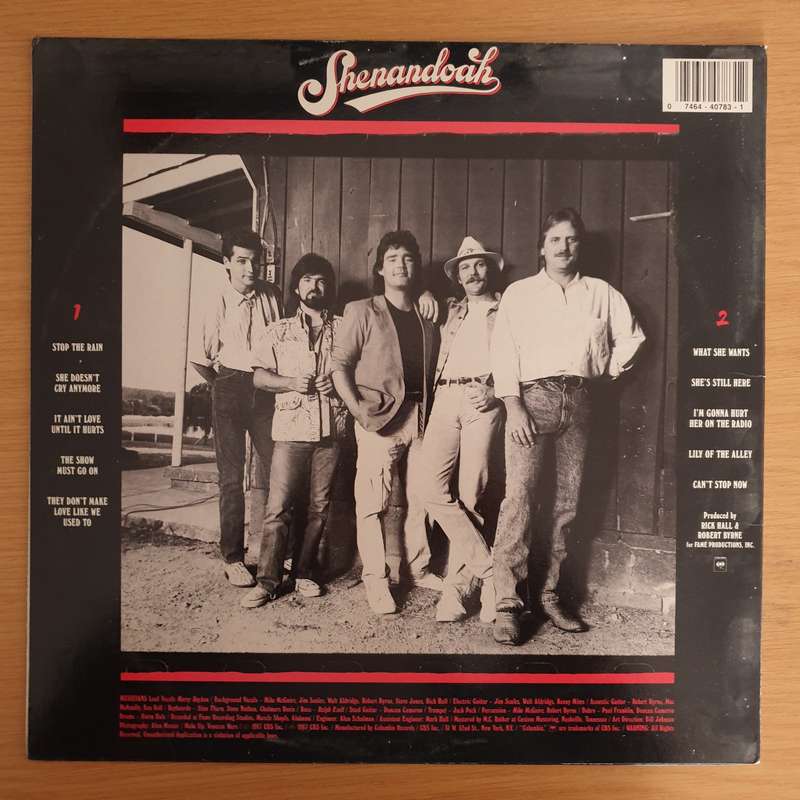 Shenandoah  Shenandoah (USA) - Vinyl LP Record (VG+)