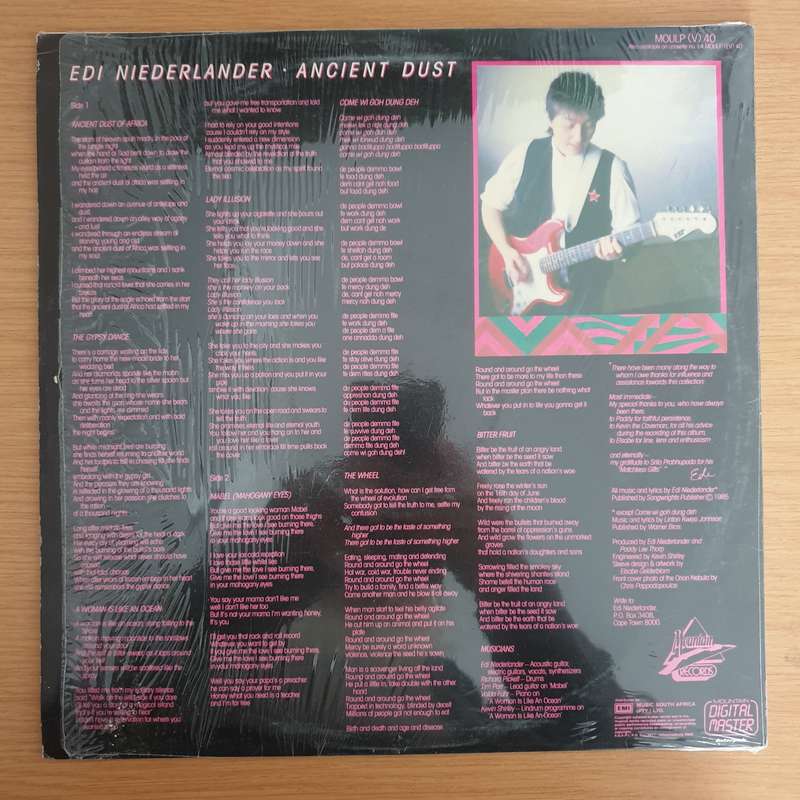 Edi Niederlander  Ancient Dust - Vinyl LP Record (VG+)