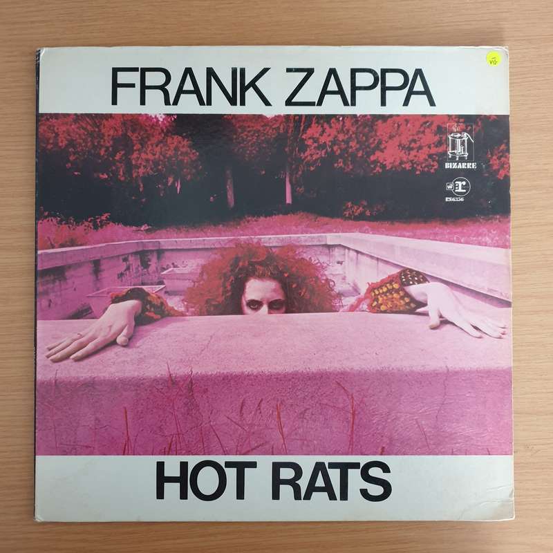 Frank Zappa  Hot Rats - Vinyl LP Record  (VG-)