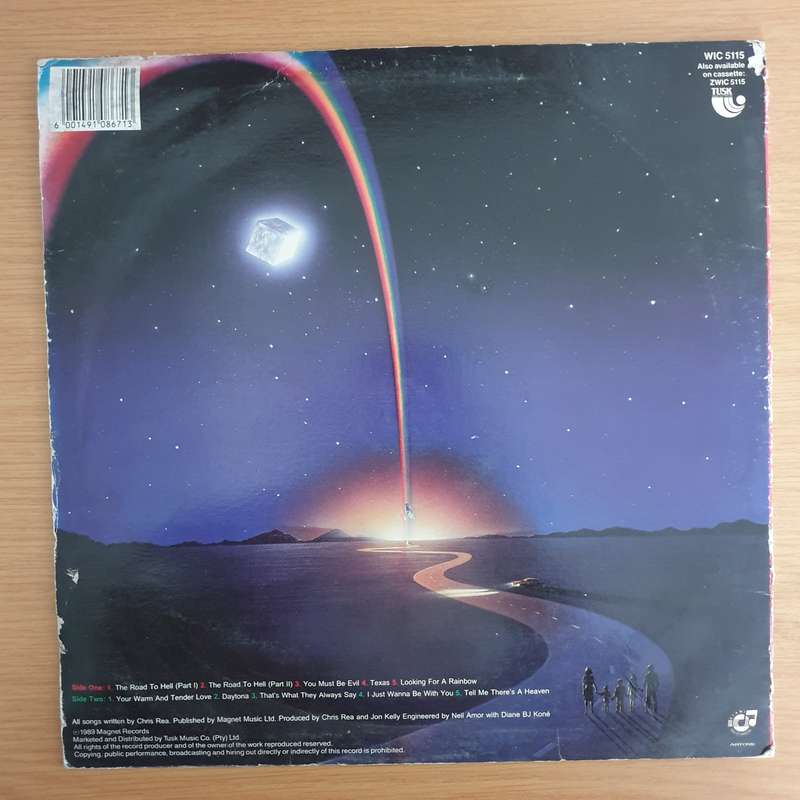 Chris Rea - The Road To Hell - Vinyl LP Record  (VG-)