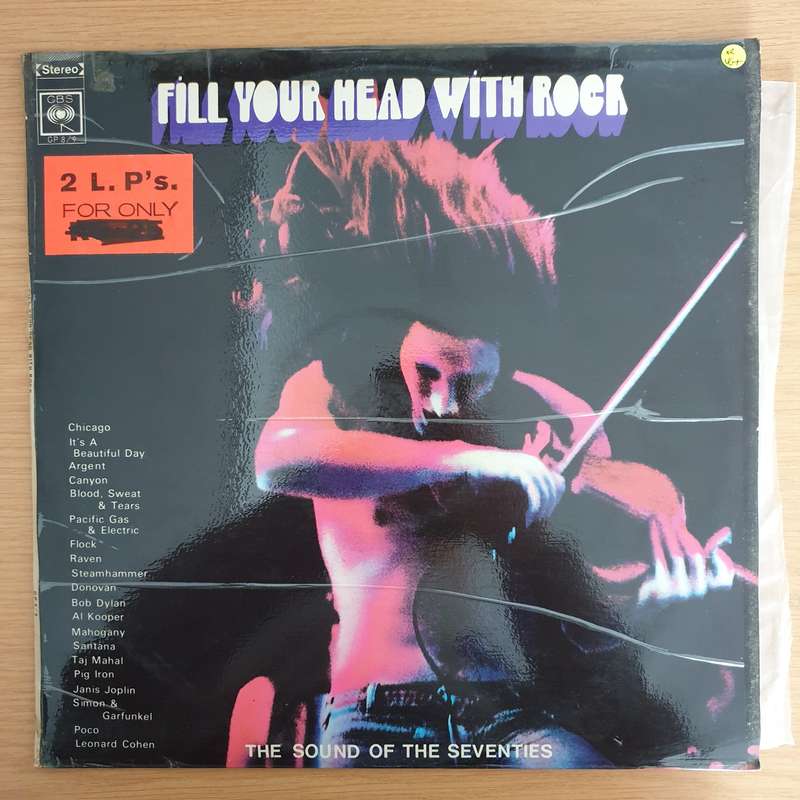 Fill Your Head With Rock - Double Vinyl LP Record - Opened  - Very-Good+ Quality (VG+)