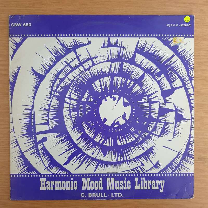 Harmonic Mood Music Library C. Brull CBW 650 - G. Homburg  Vinyl LP Record (VG+) (Copy)