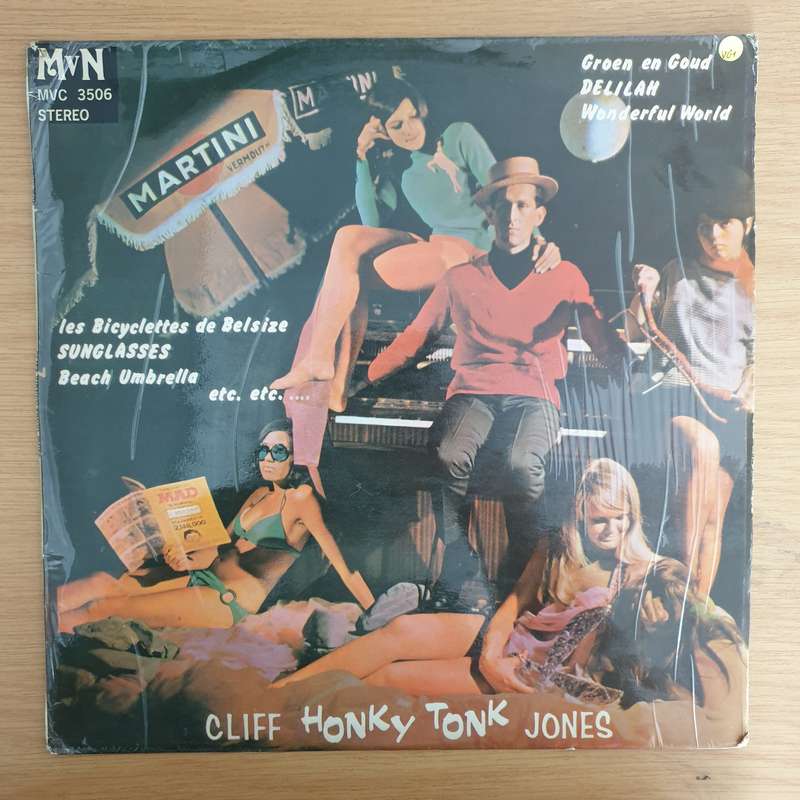 Cliff Honky Tonk Jones (MVC3506)  Vinyl LP Record (VG+)