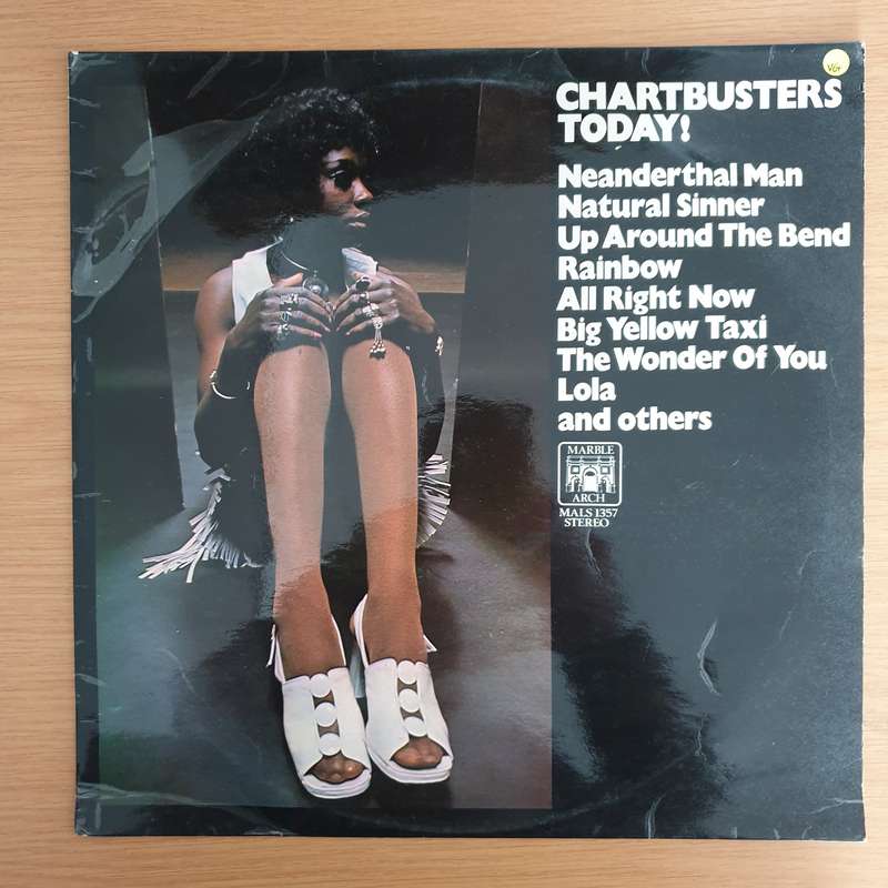 Chartbusters Today  Vinyl LP Record (VG+)
