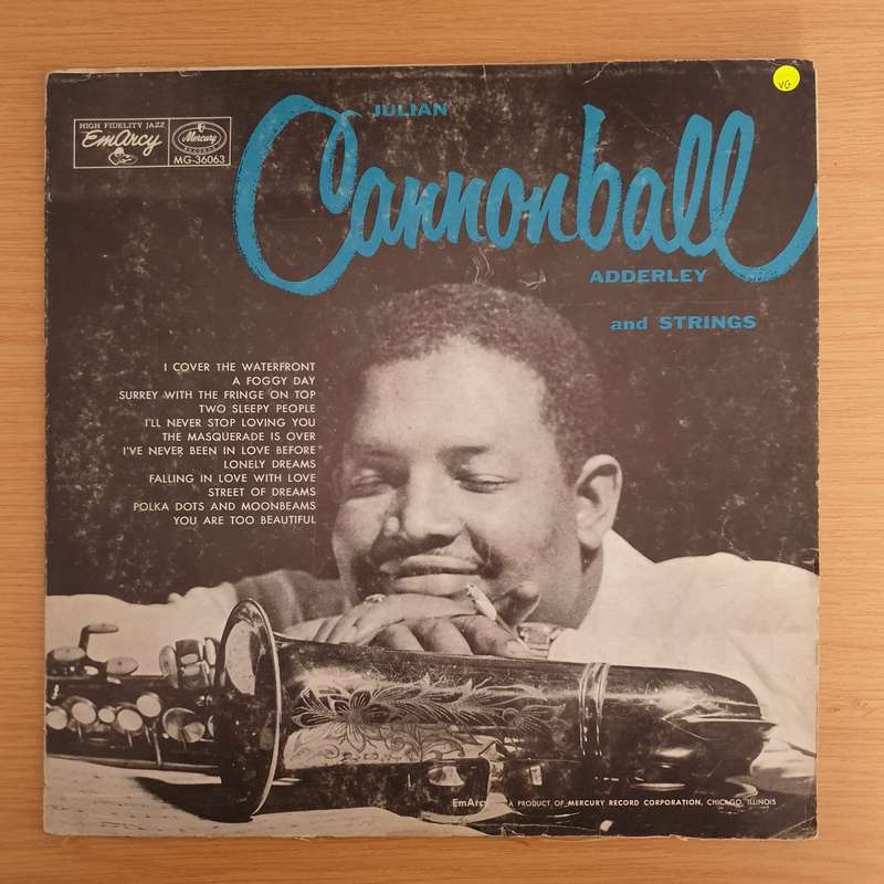 Julian Cannonball Adderley  Julian Cannonball Adderley And Strings - Vinyl LP Record (VG)