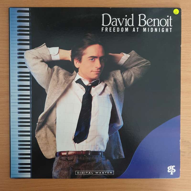David Benoit  Freedom At Midnight - Vinyl LP Record  (VG-)