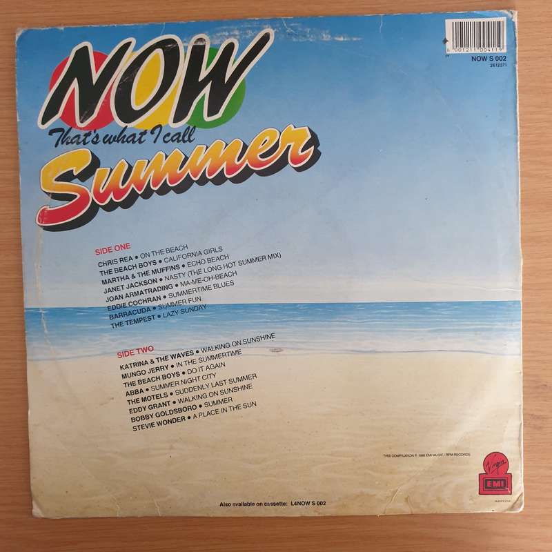 Now That's What I Call Summer -  Original Artists - Double Vinyl LP Record  (VG-)