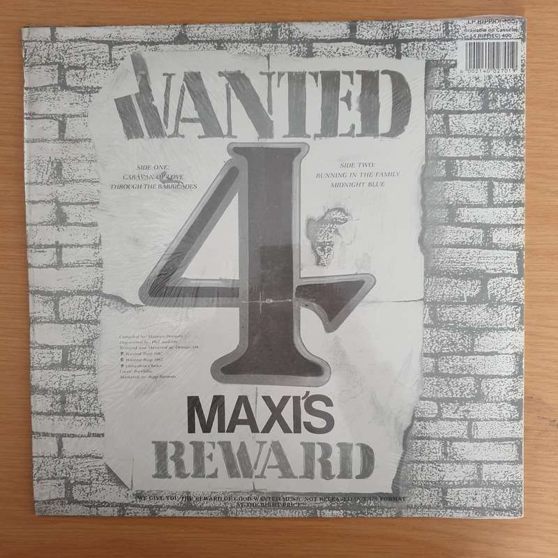 Wanted 4 Maxi's -  Vinyl LP Record (VG+)