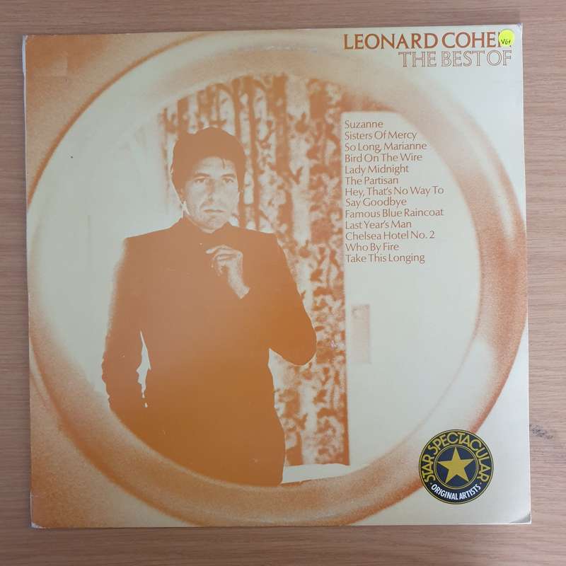 Leonard Cohen - The Best Of  -  Vinyl LP Record (VG+)